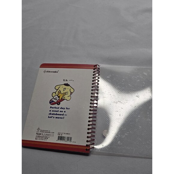 Sanrio POMPOMPURIN 5×4 Mini Pocket Notebook Japan 2002 Vintage Y2K - Picture 6 of 11